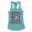 Straight Outta Maamiyaar Veedu Women's Racerback Tank in Solid Cancun Color